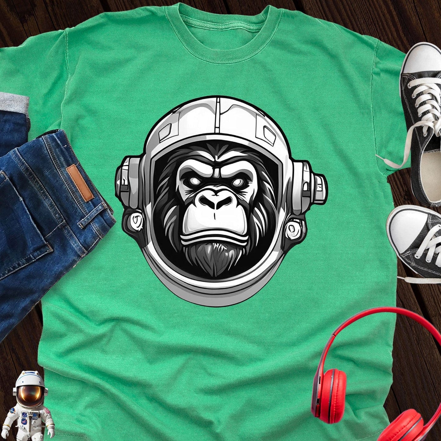 Astronaut Gorilla T-Shirt