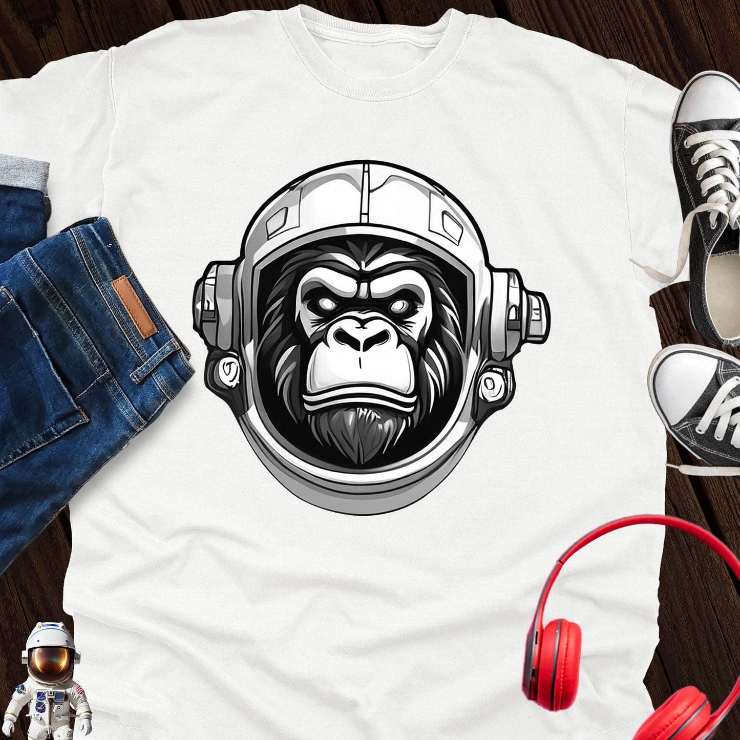 Astronaut Gorilla T-Shirt