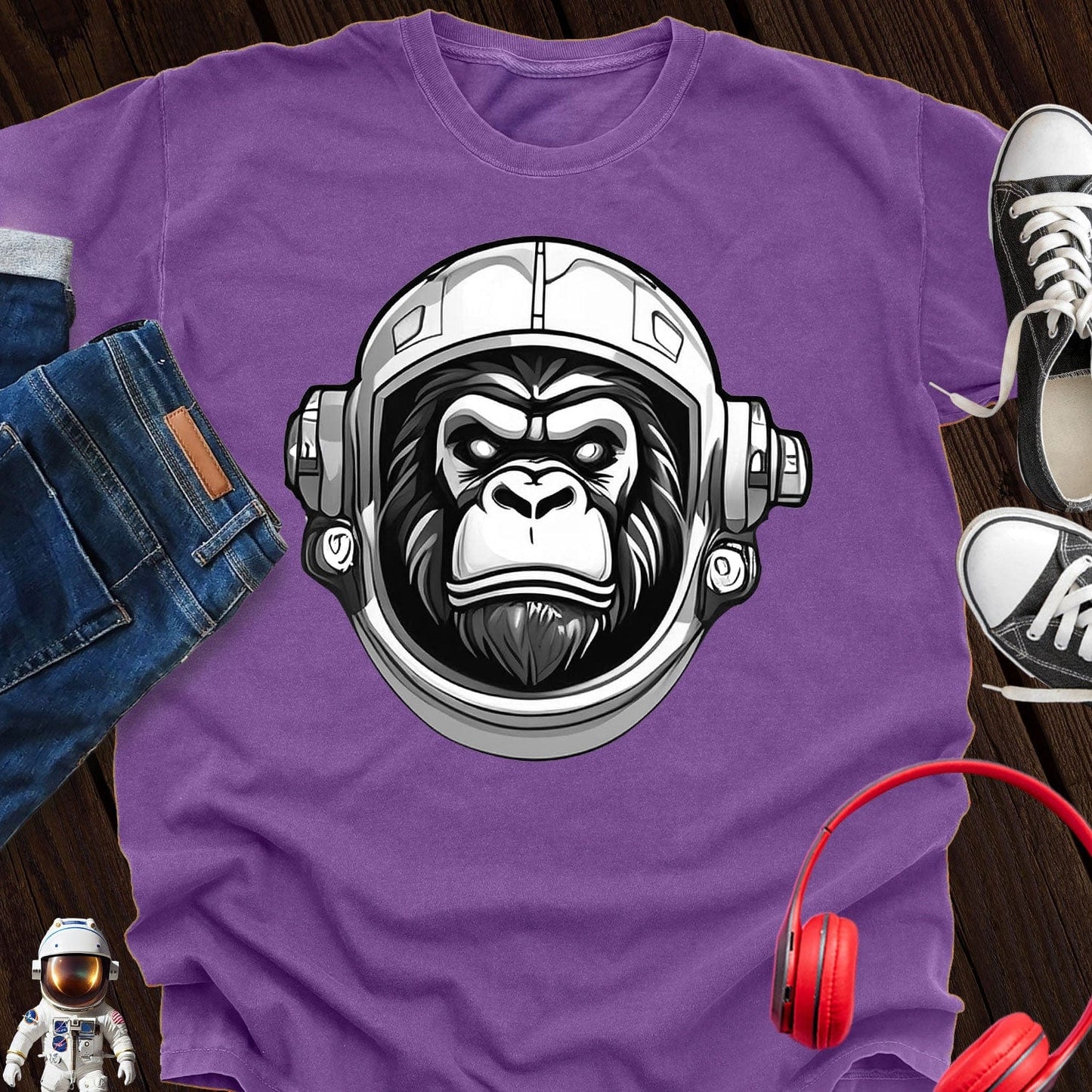 Astronaut Gorilla T-Shirt