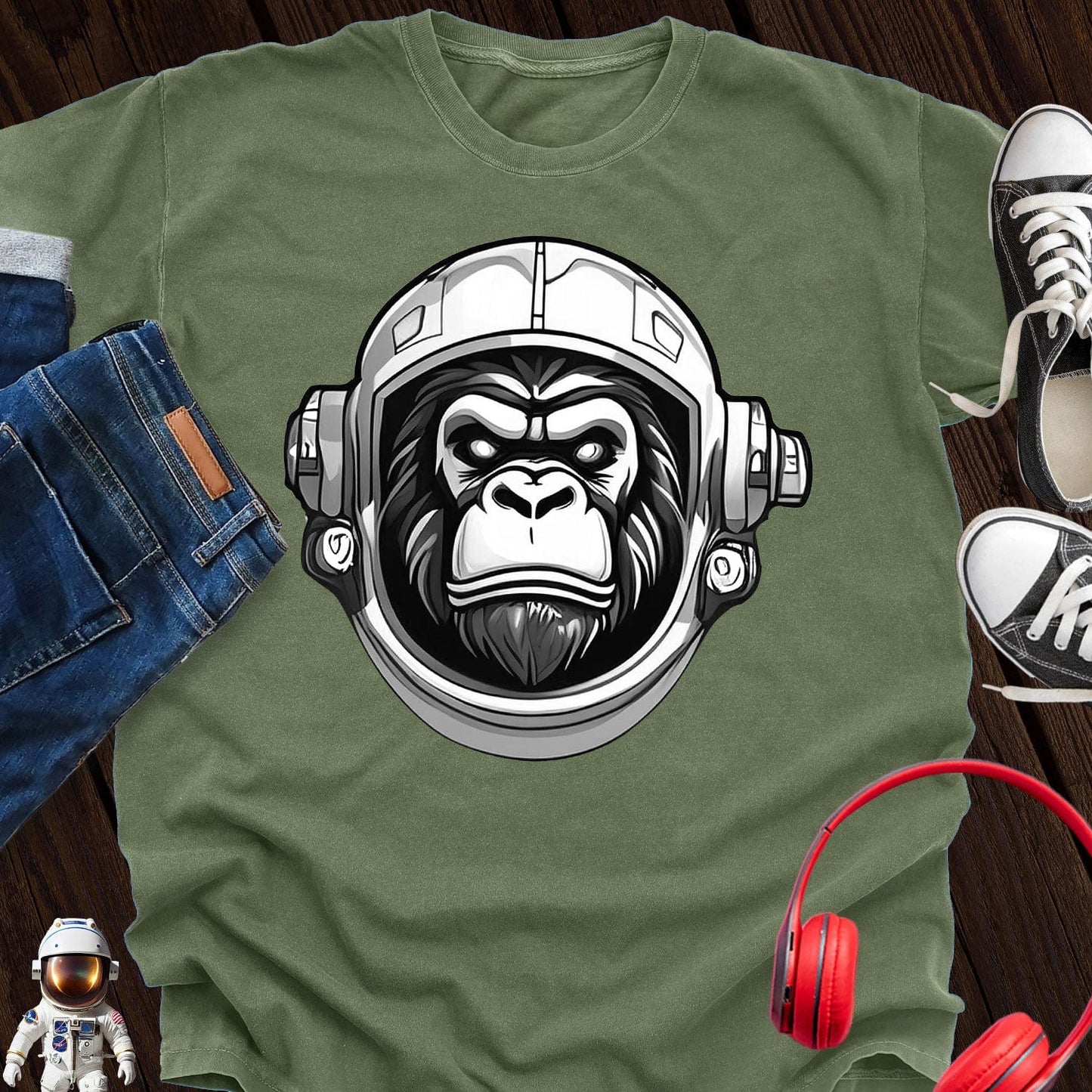 Astronaut Gorilla T-Shirt