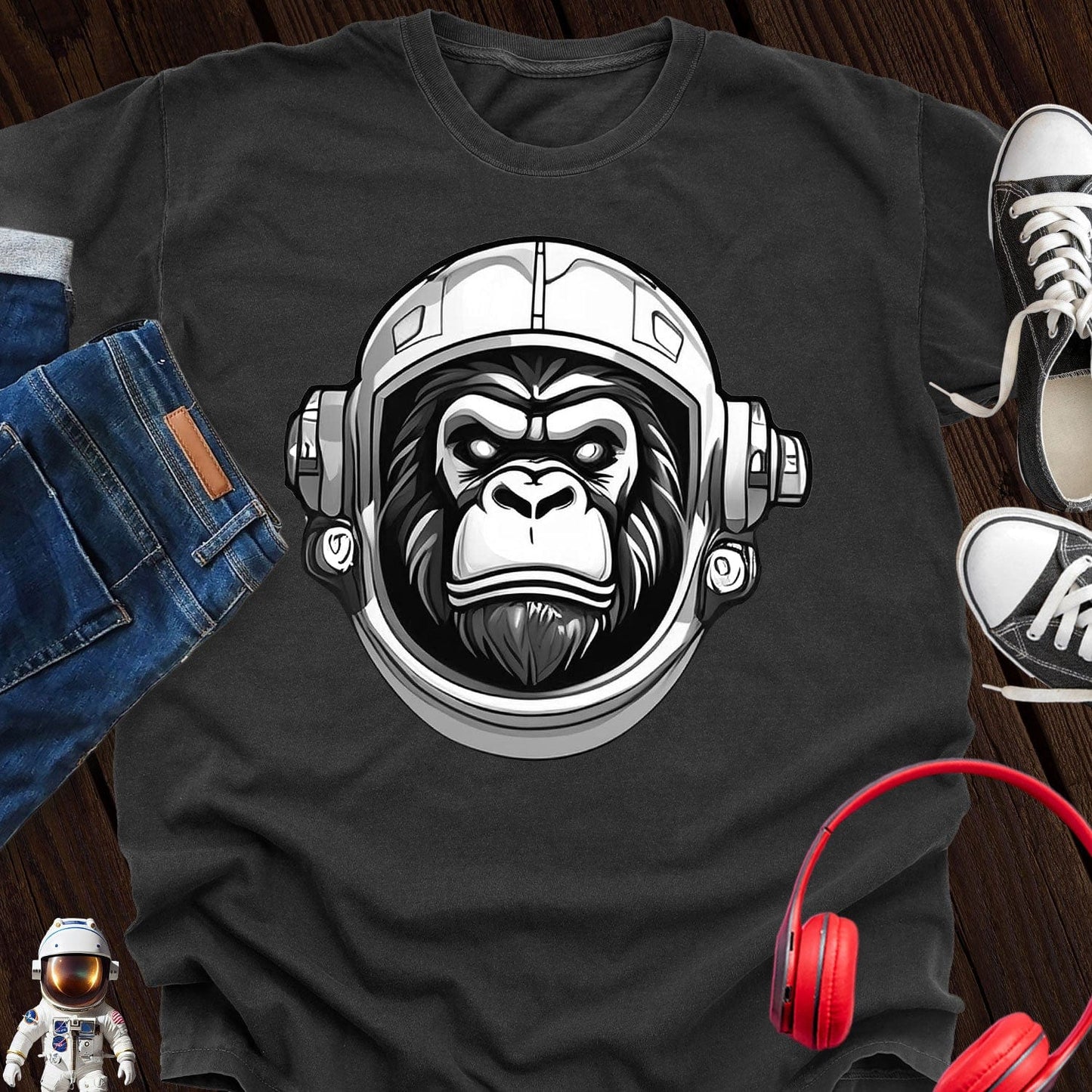 Astronaut Gorilla T-Shirt