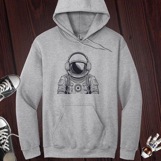 Headphones Astronaut Hoodie