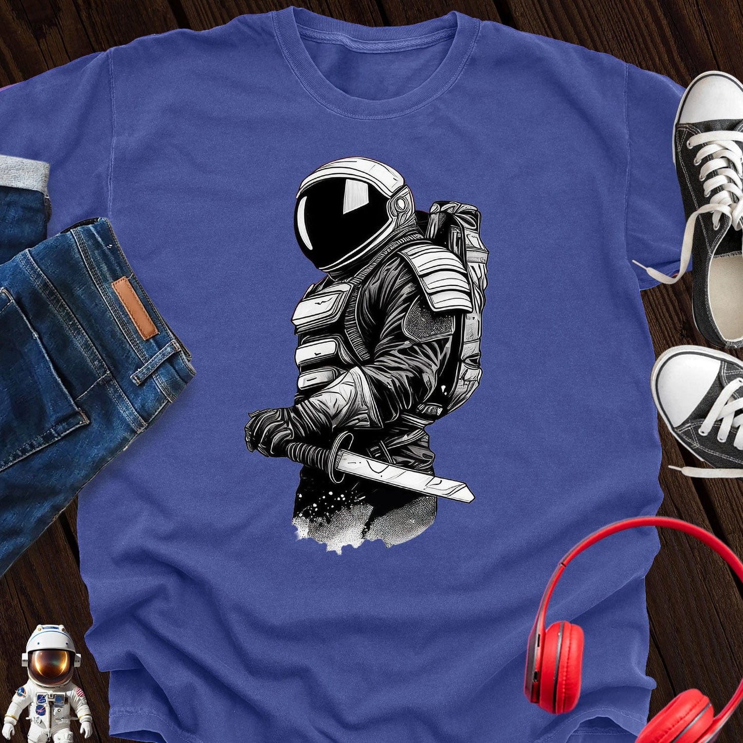 Astronaut Samurai T-Shirt