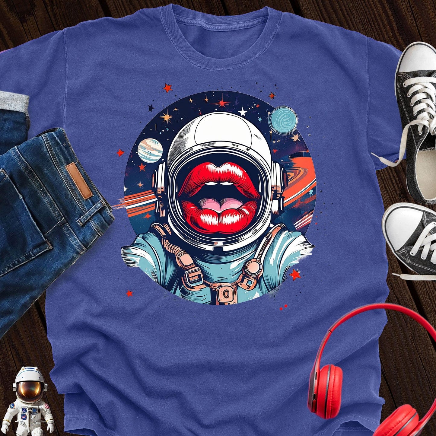 Astronaut Lips T-Shirt