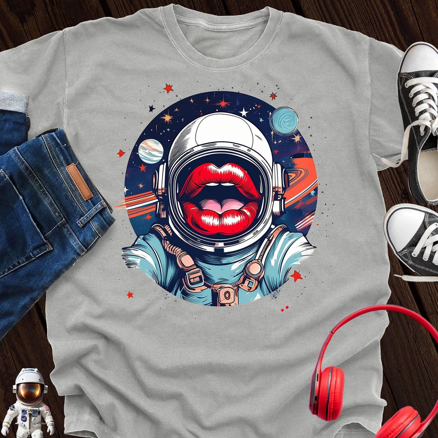 Astronaut Lips T-Shirt