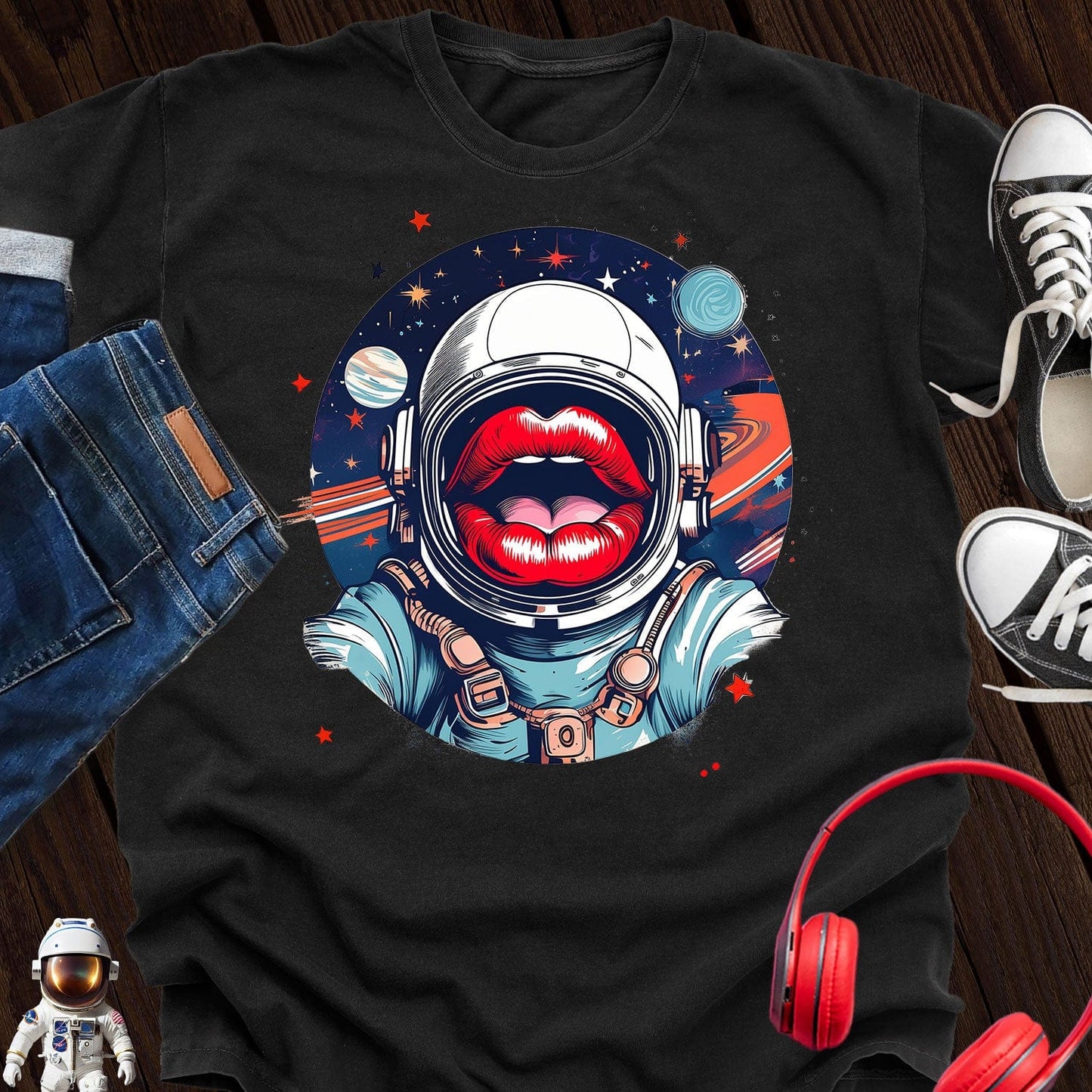 Astronaut Lips T-Shirt