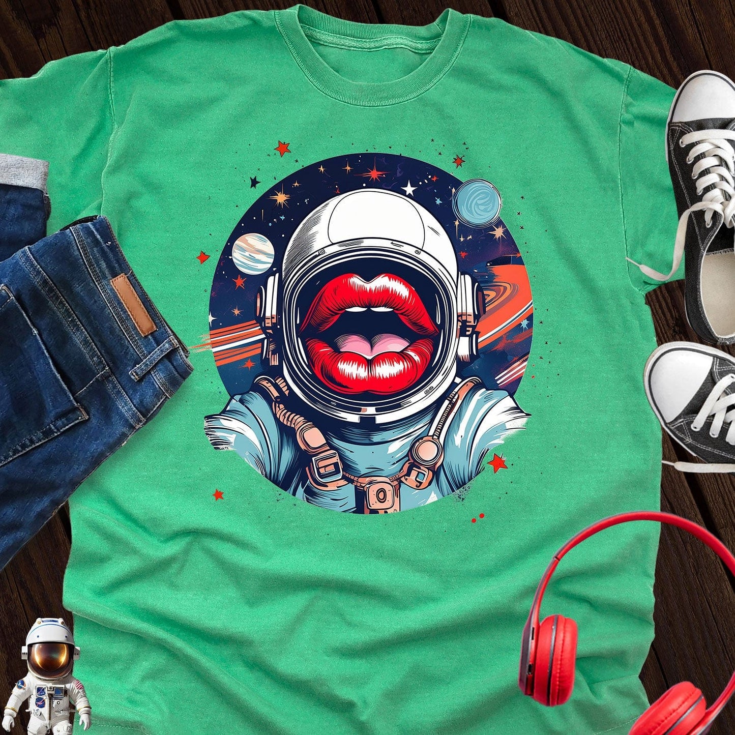 Astronaut Lips T-Shirt