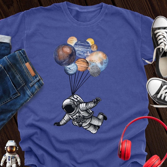 Astronaut Skydiving T-Shirt