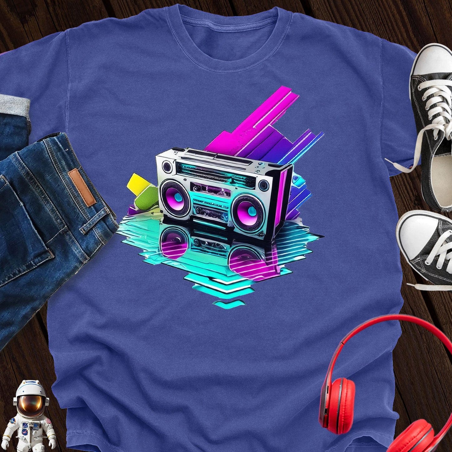 Boombox Outta Space T-Shirt