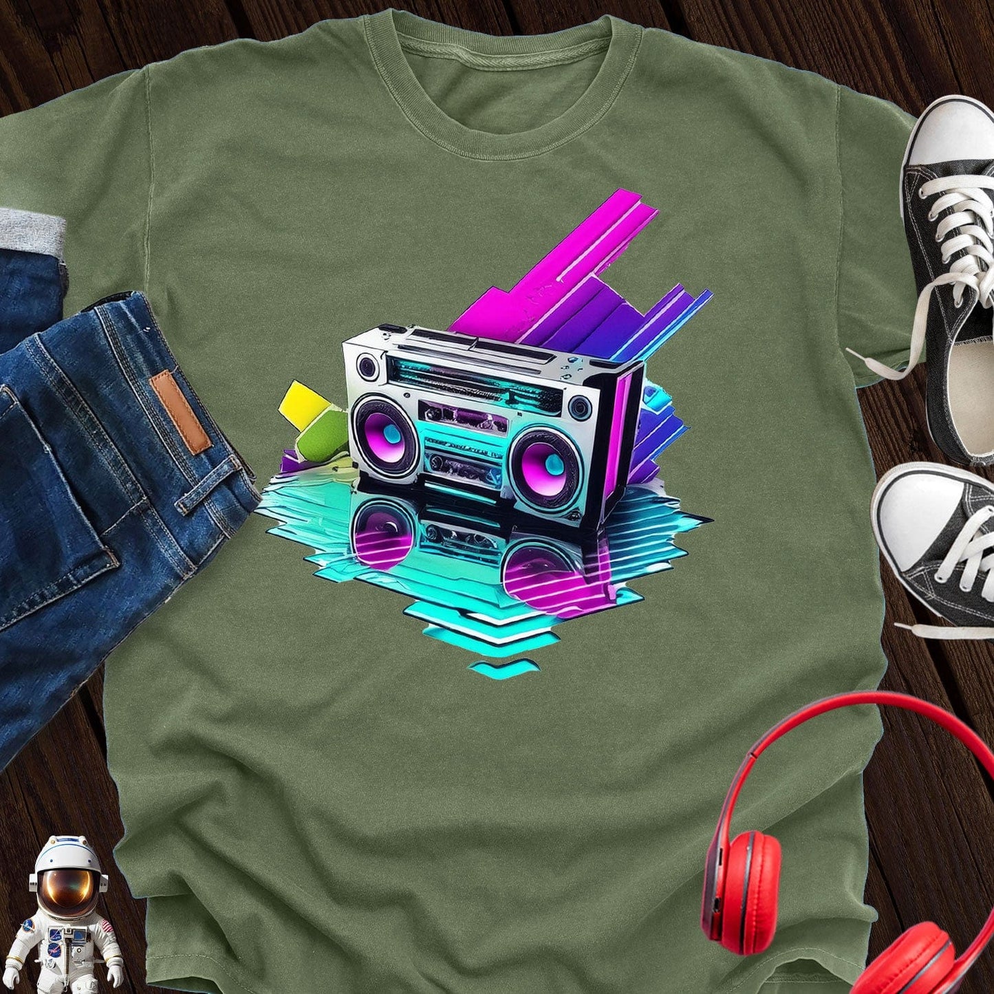 Boombox Outta Space T-Shirt