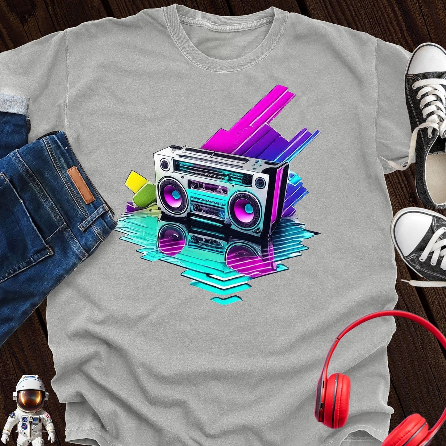 Boombox Outta Space T-Shirt