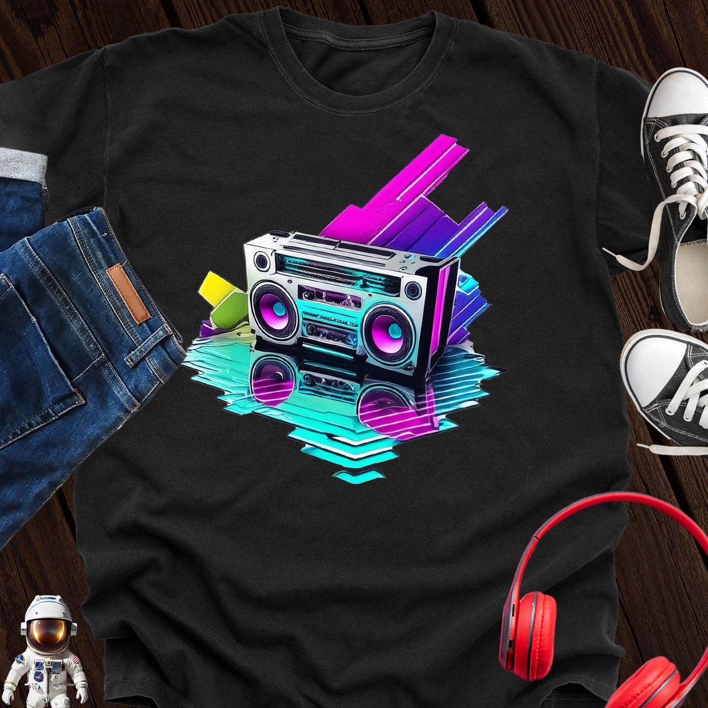 Boombox Outta Space T-Shirt