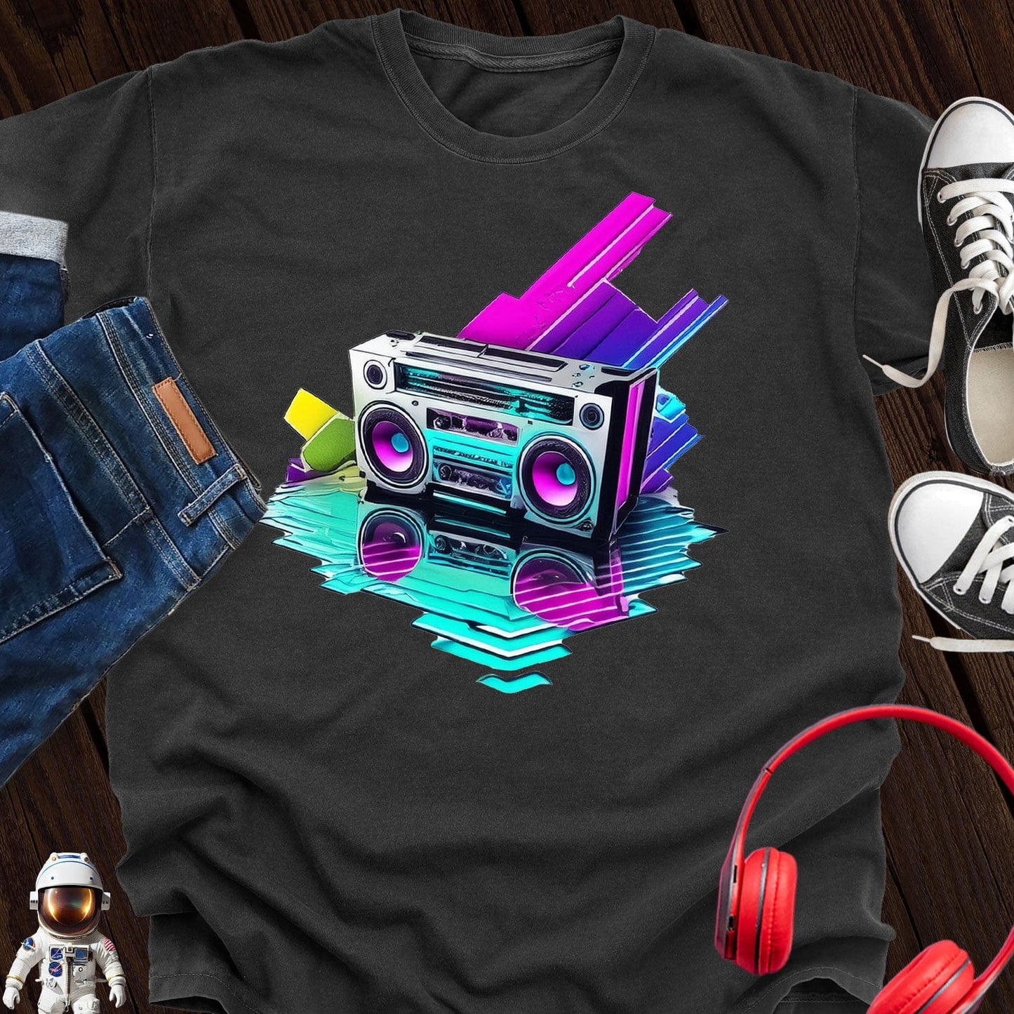 Boombox Outta Space T-Shirt