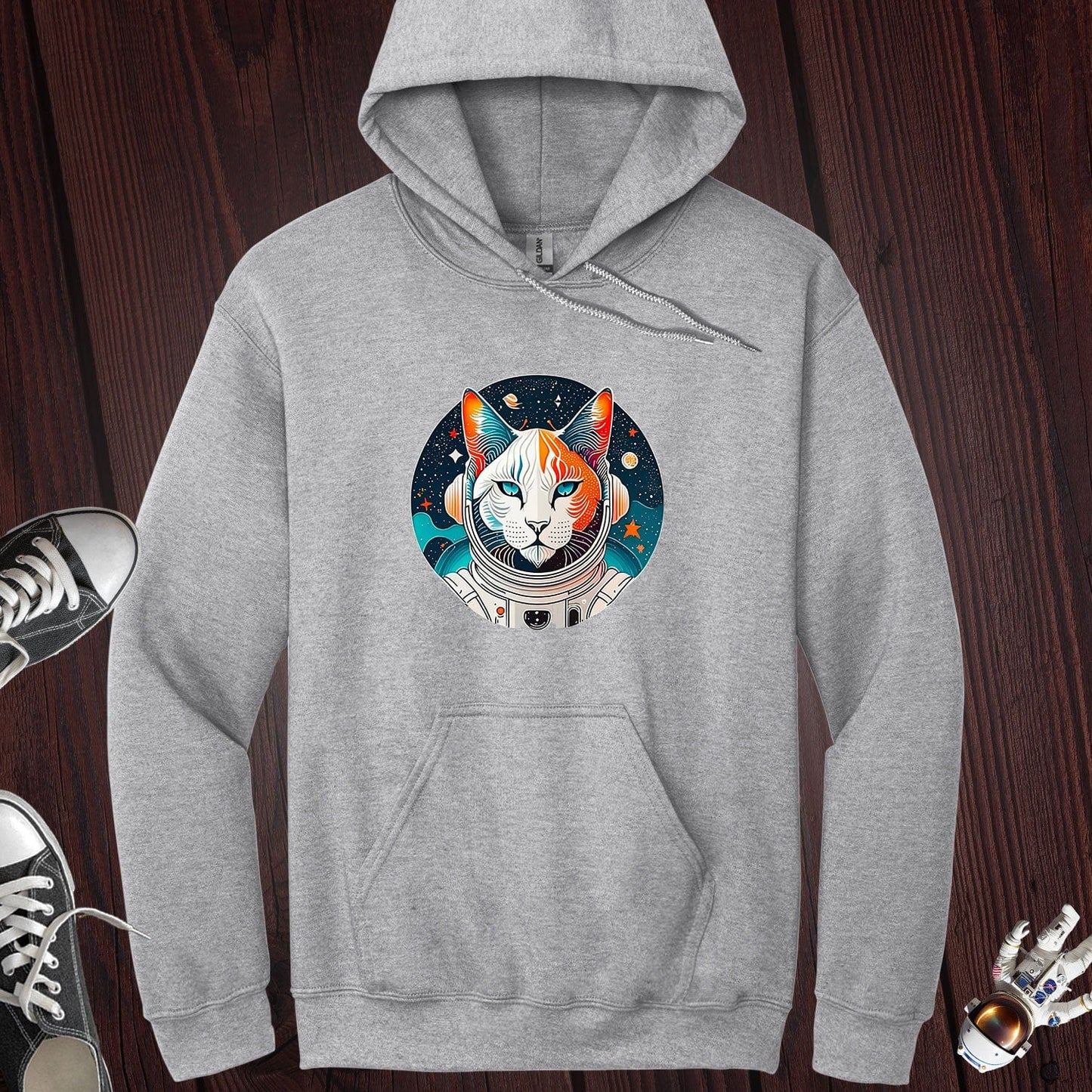 Captain Space Cat Hoodie