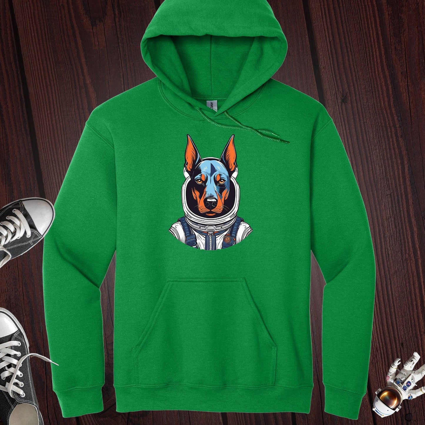 Doberman Astronaut Hoodie