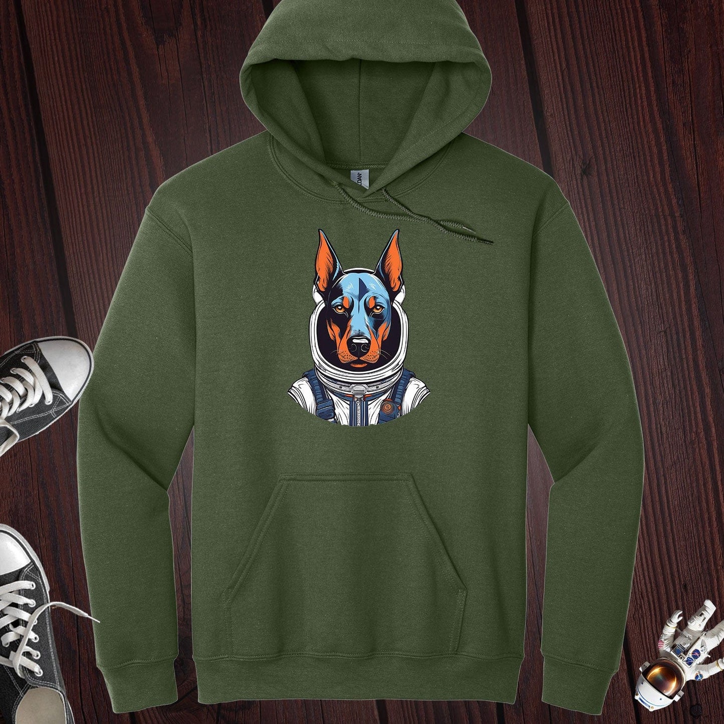 Doberman Astronaut Hoodie