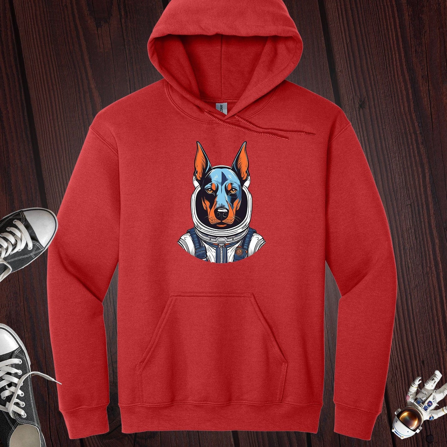 Doberman Astronaut Hoodie