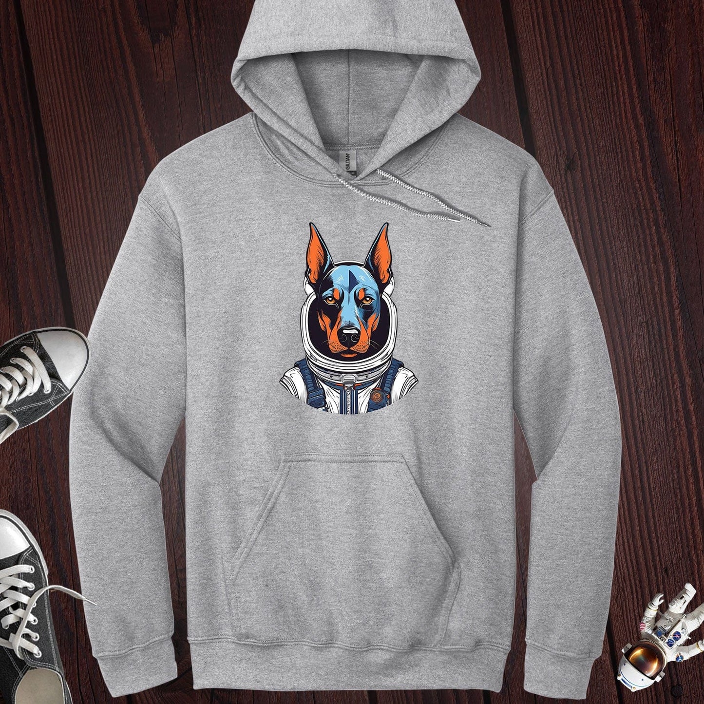 Doberman Astronaut Hoodie