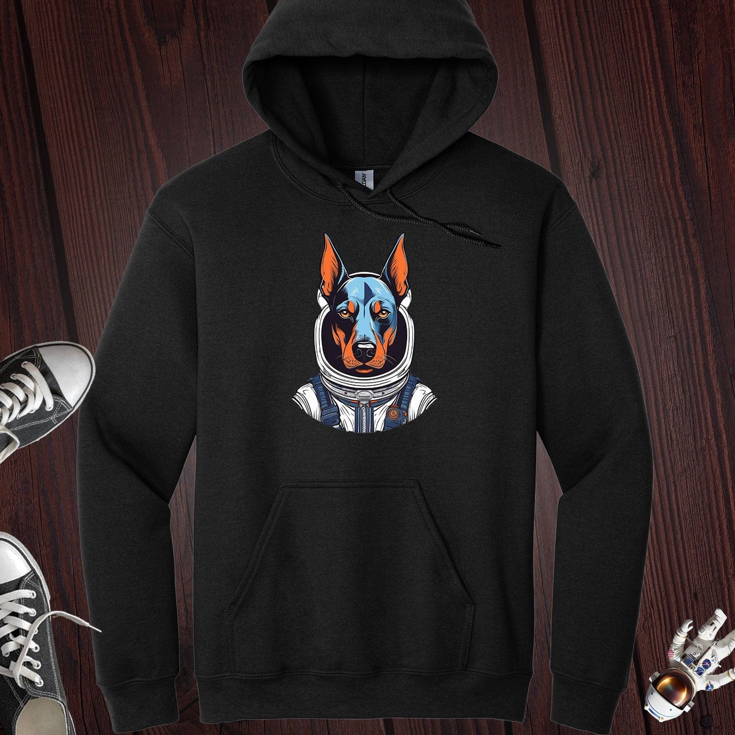 Doberman Astronaut Hoodie