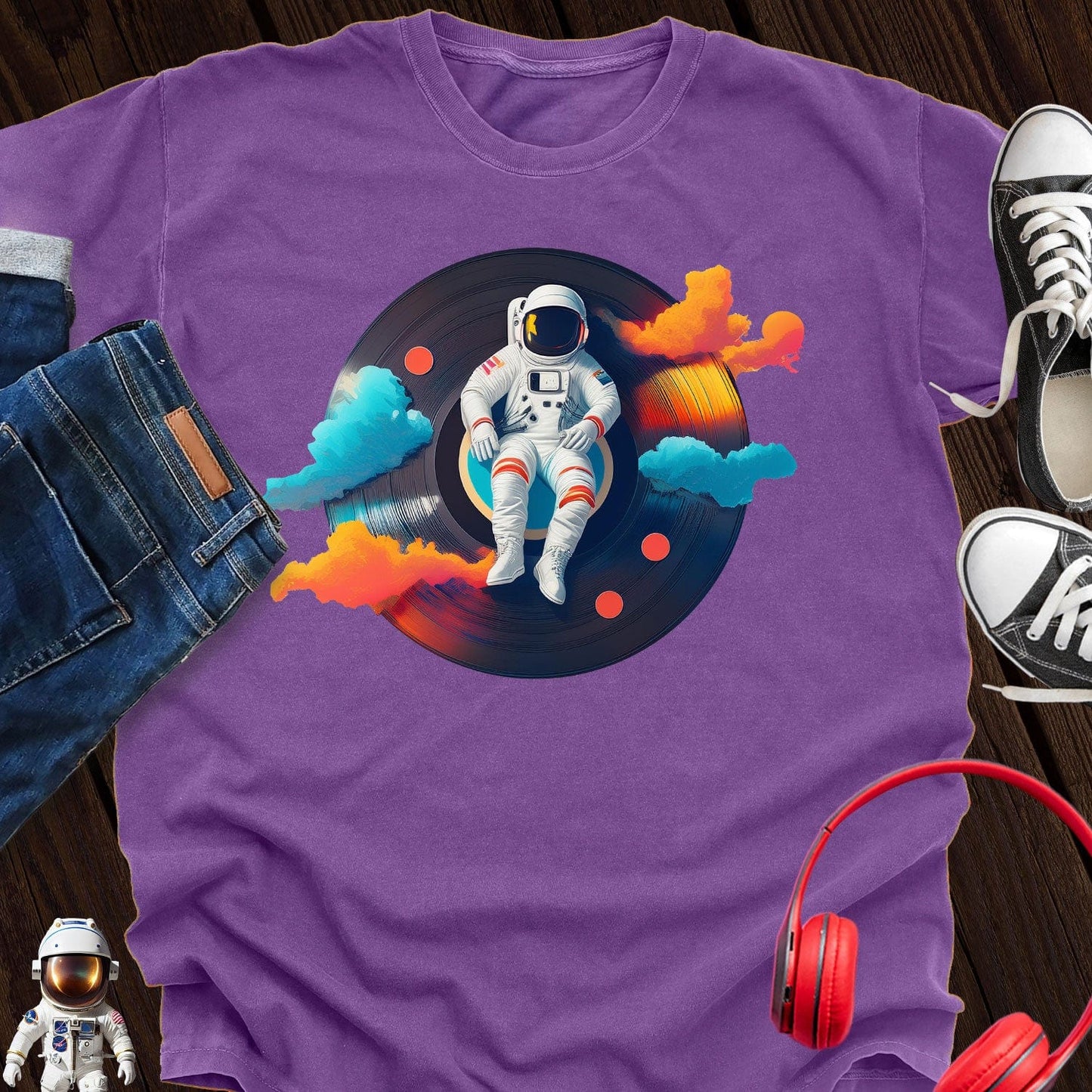 Dreaming Music Astronaut T-Shirt