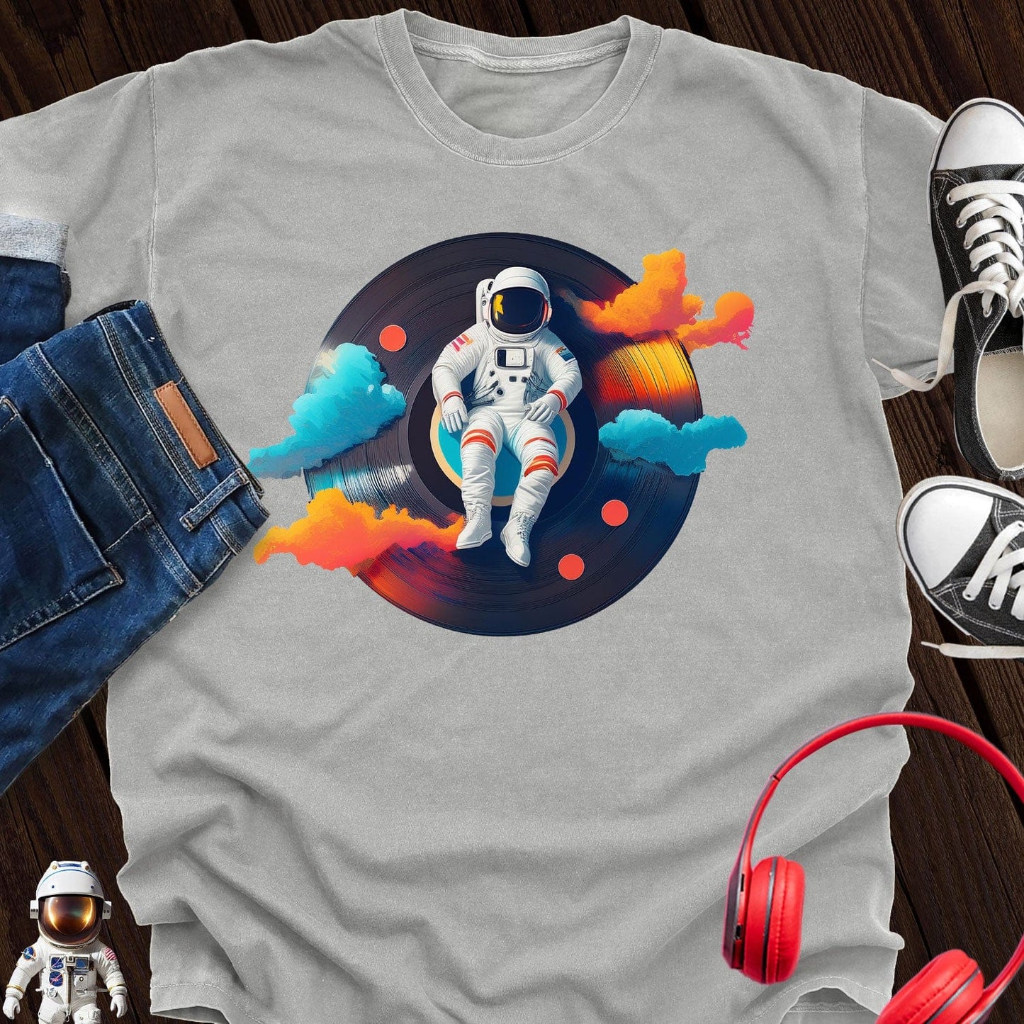 Dreaming Music Astronaut T-Shirt