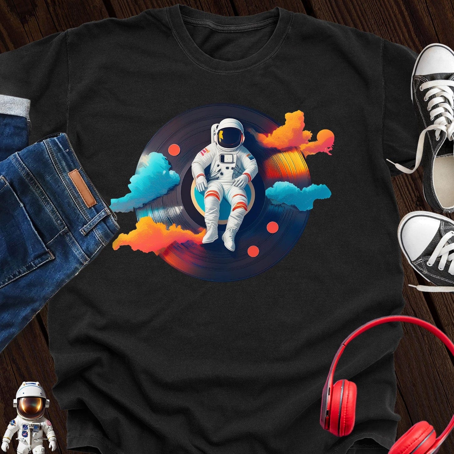 Dreaming Music Astronaut T-Shirt