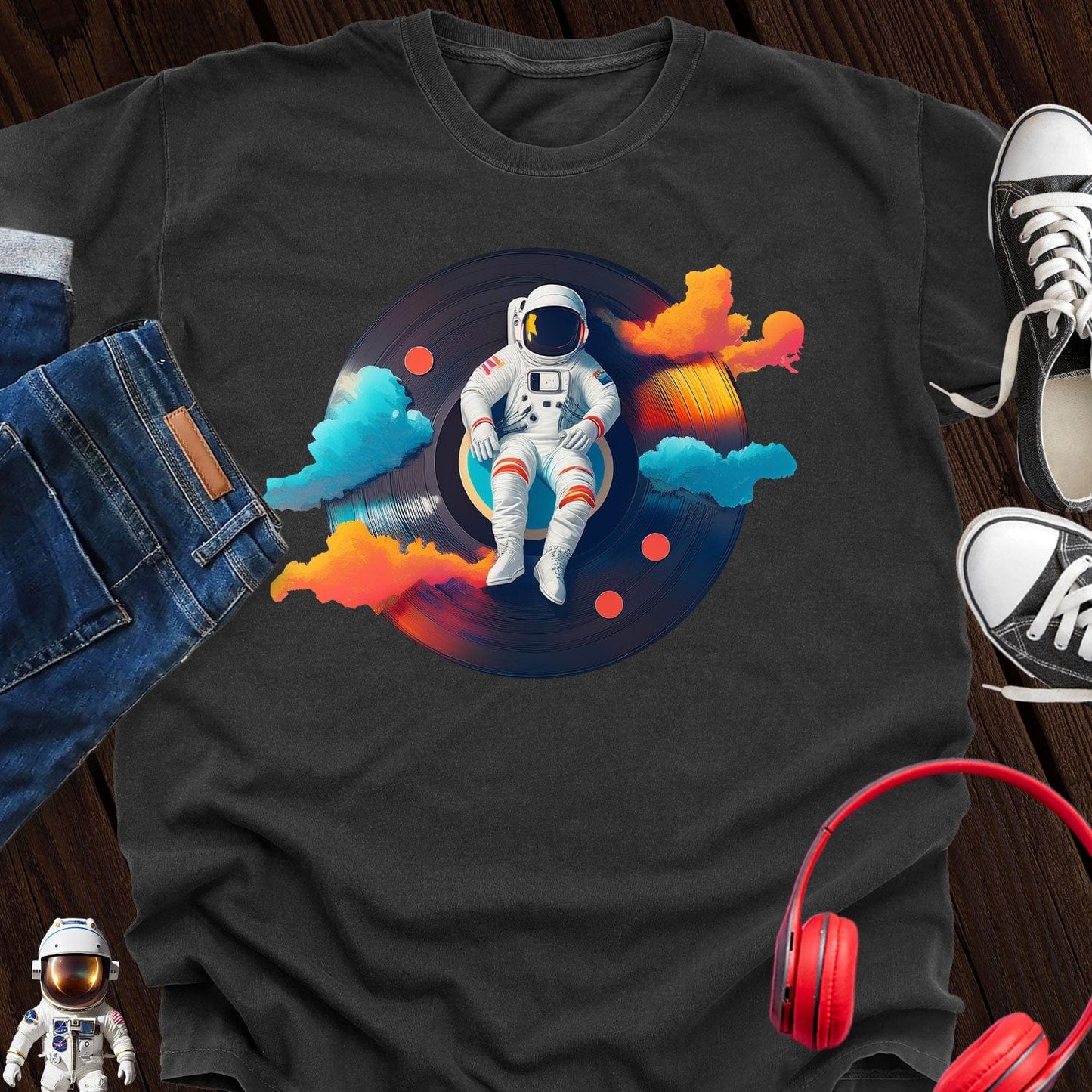 Dreaming Music Astronaut T-Shirt