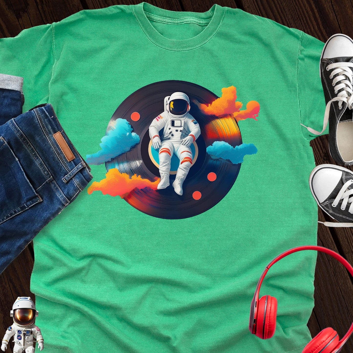 Dreaming Music Astronaut T-Shirt