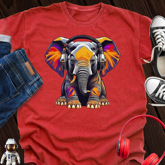 Elephant Headphones T-Shirt