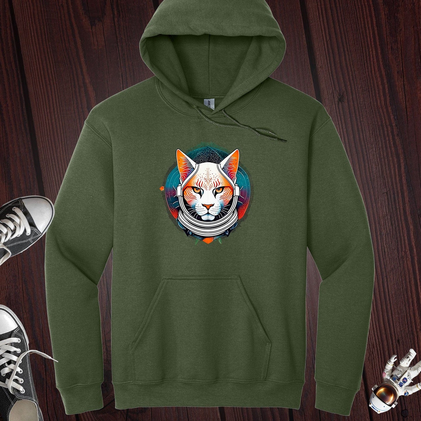 General Space Cat Hoodie