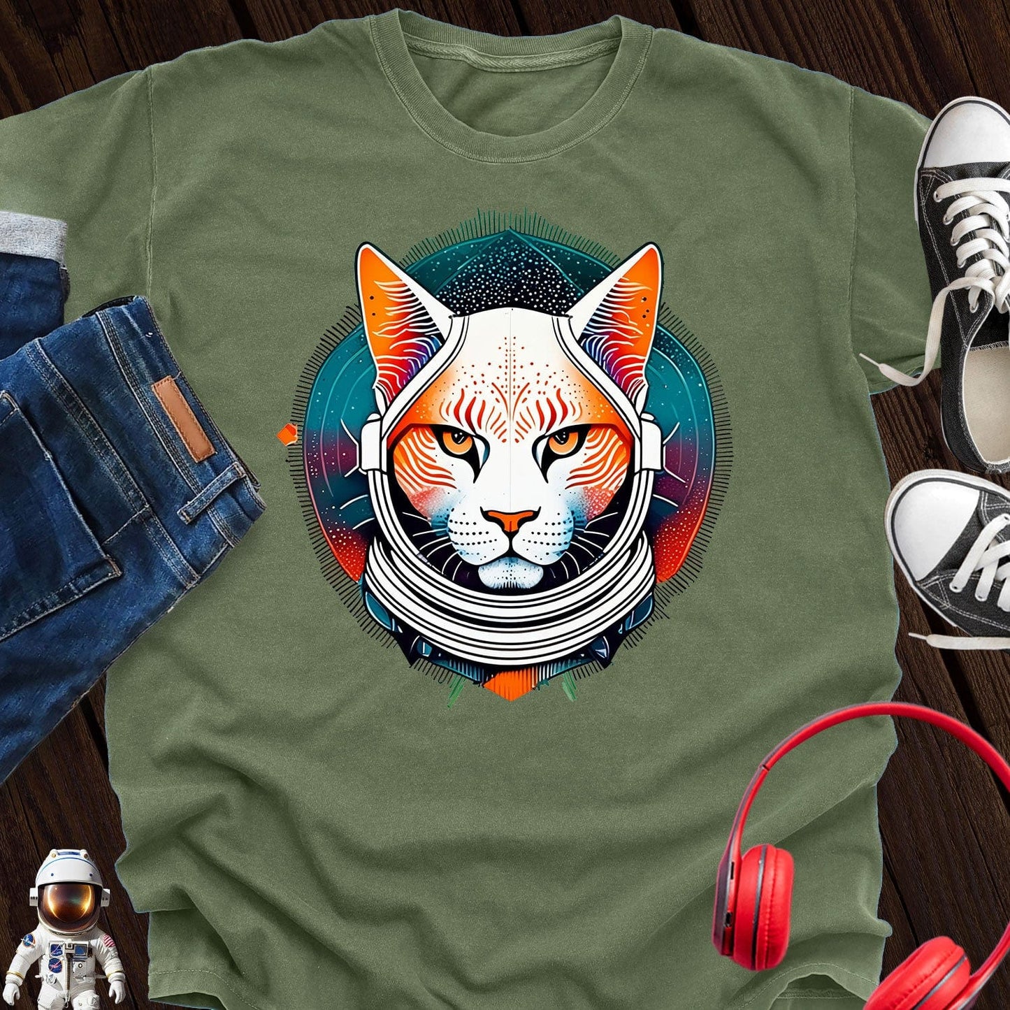 General Space Cat T-Shirt