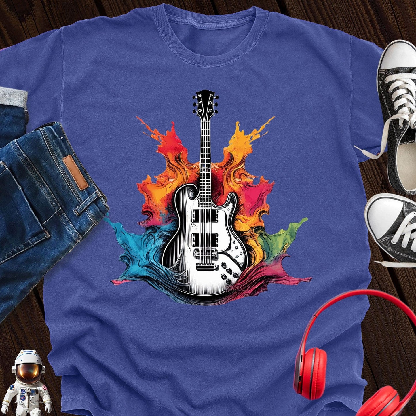 Guitar Paint Splashhh T-Shirt