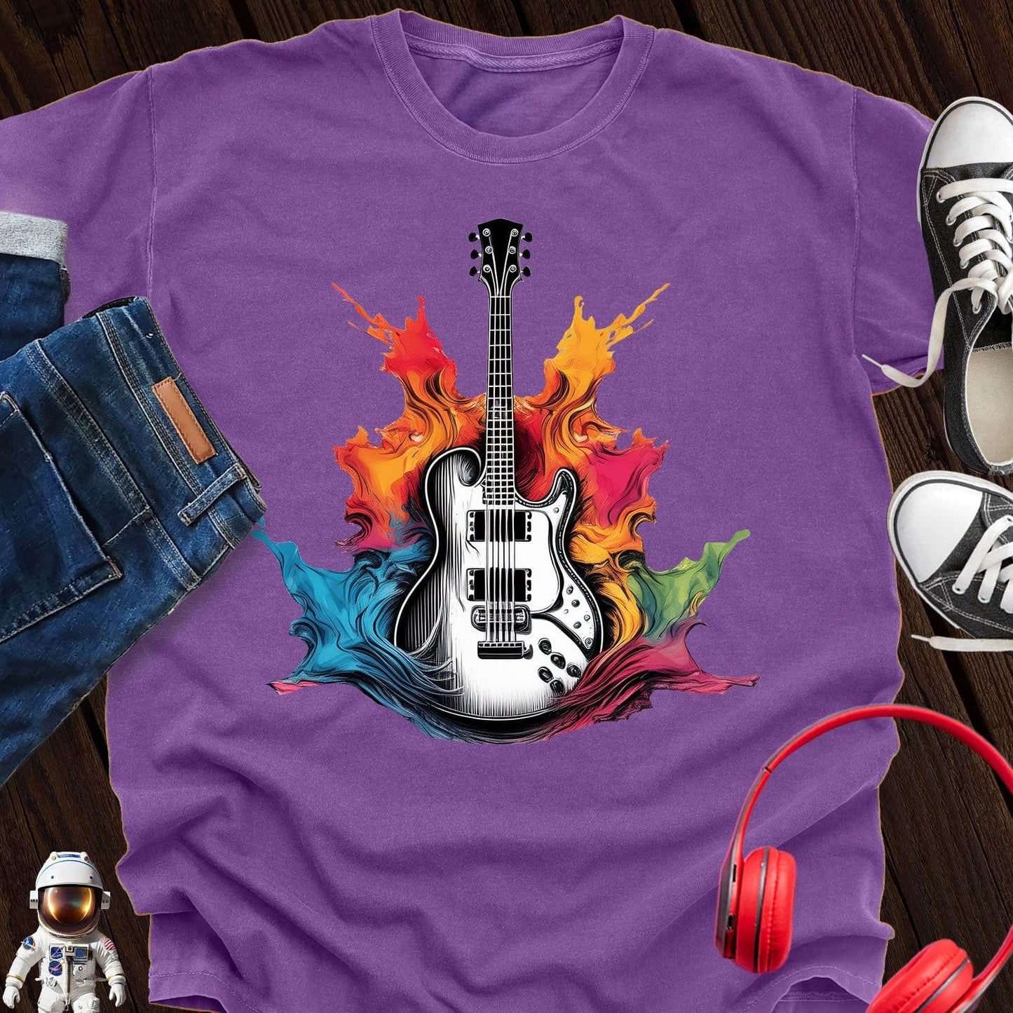 Guitar Paint Splashhh T-Shirt