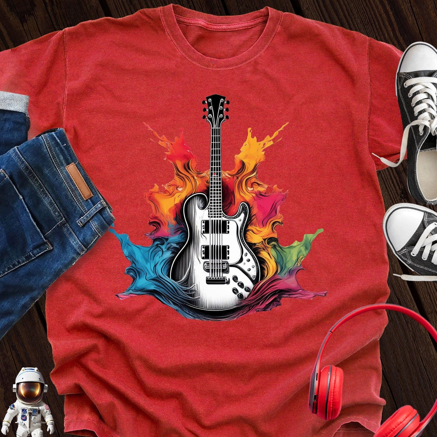 Guitar Paint Splashhh T-Shirt