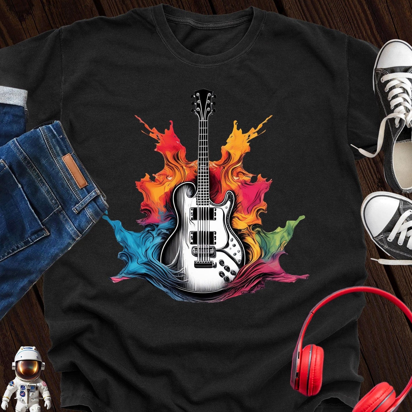 Guitar Paint Splashhh T-Shirt