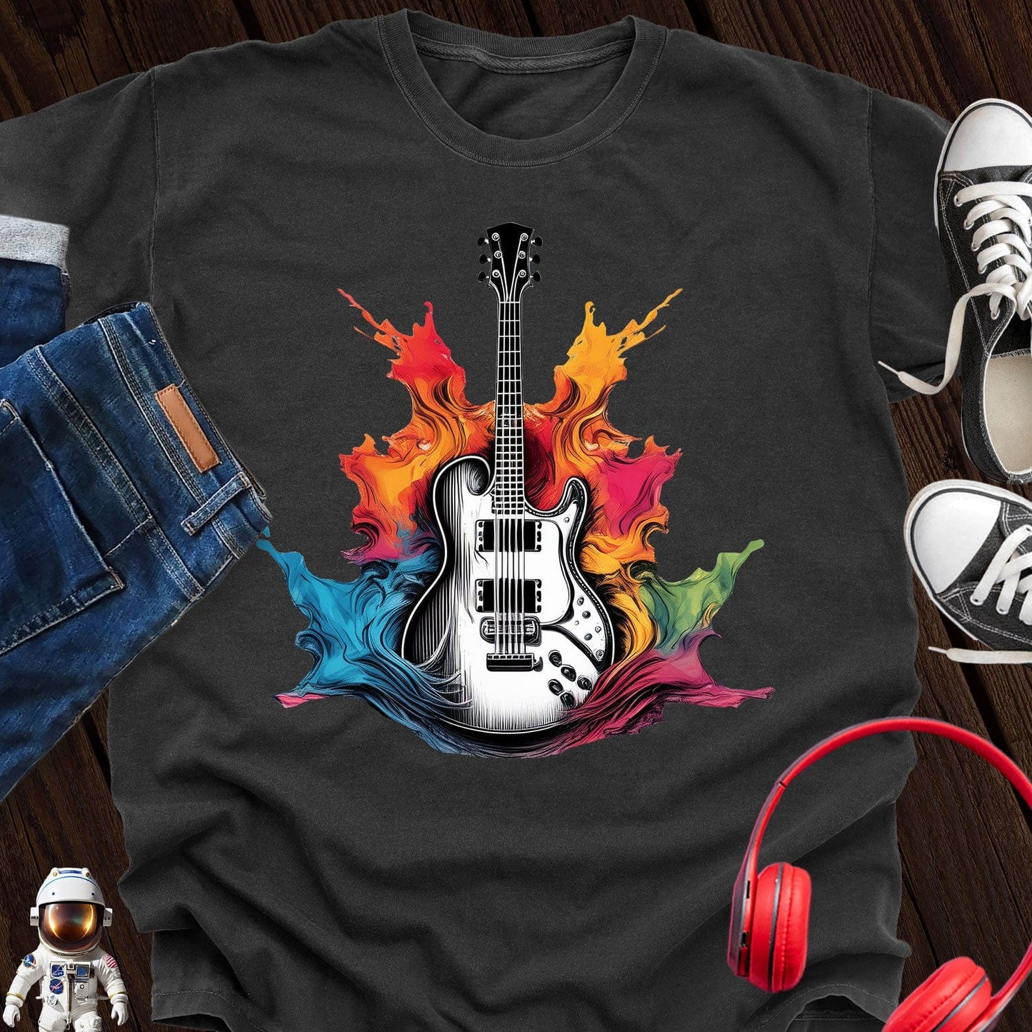 Guitar Paint Splashhh T-Shirt