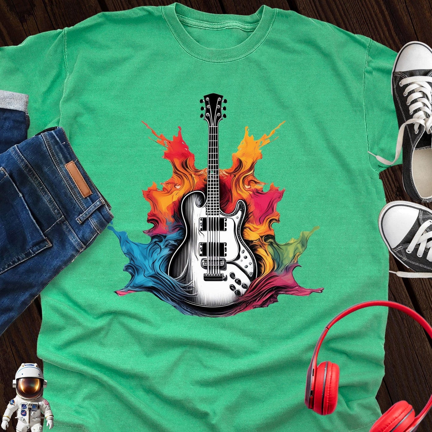 Guitar Paint Splashhh T-Shirt