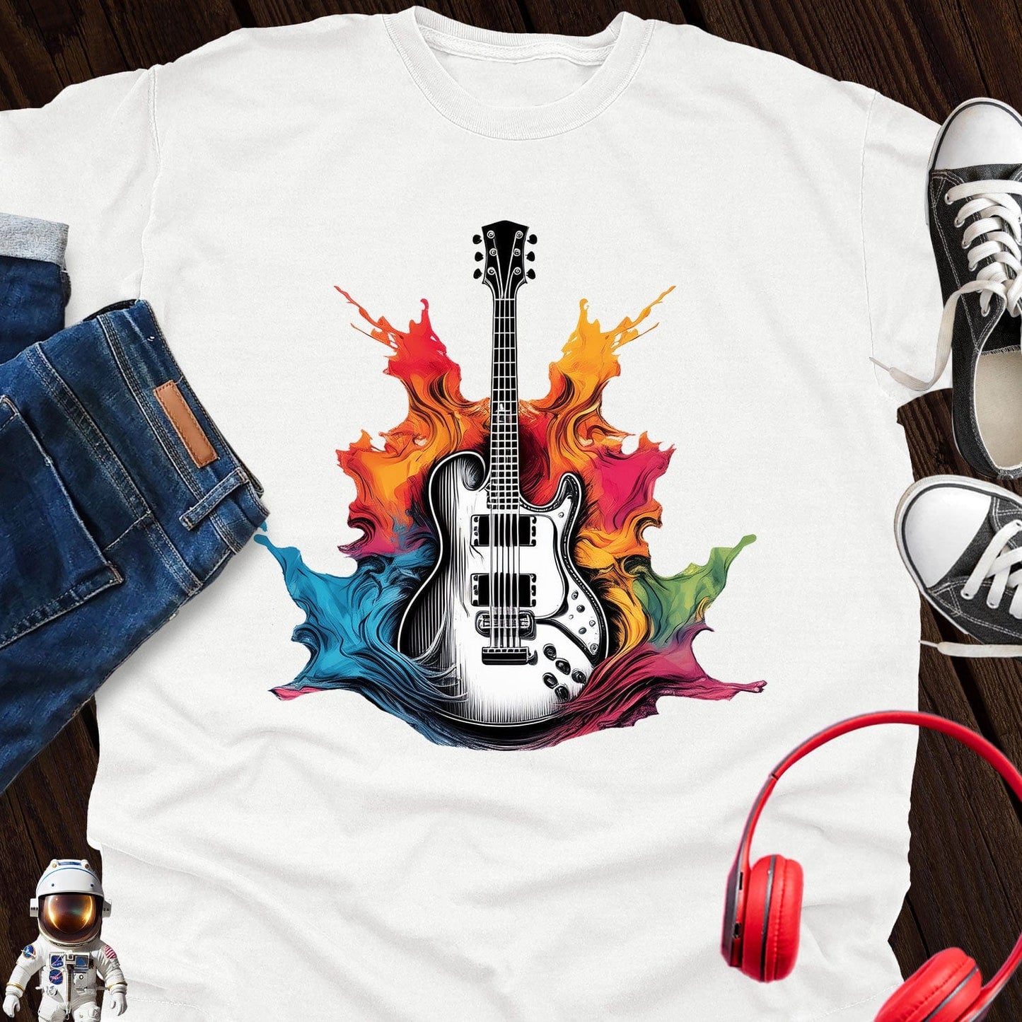 Guitar Paint Splashhh T-Shirt