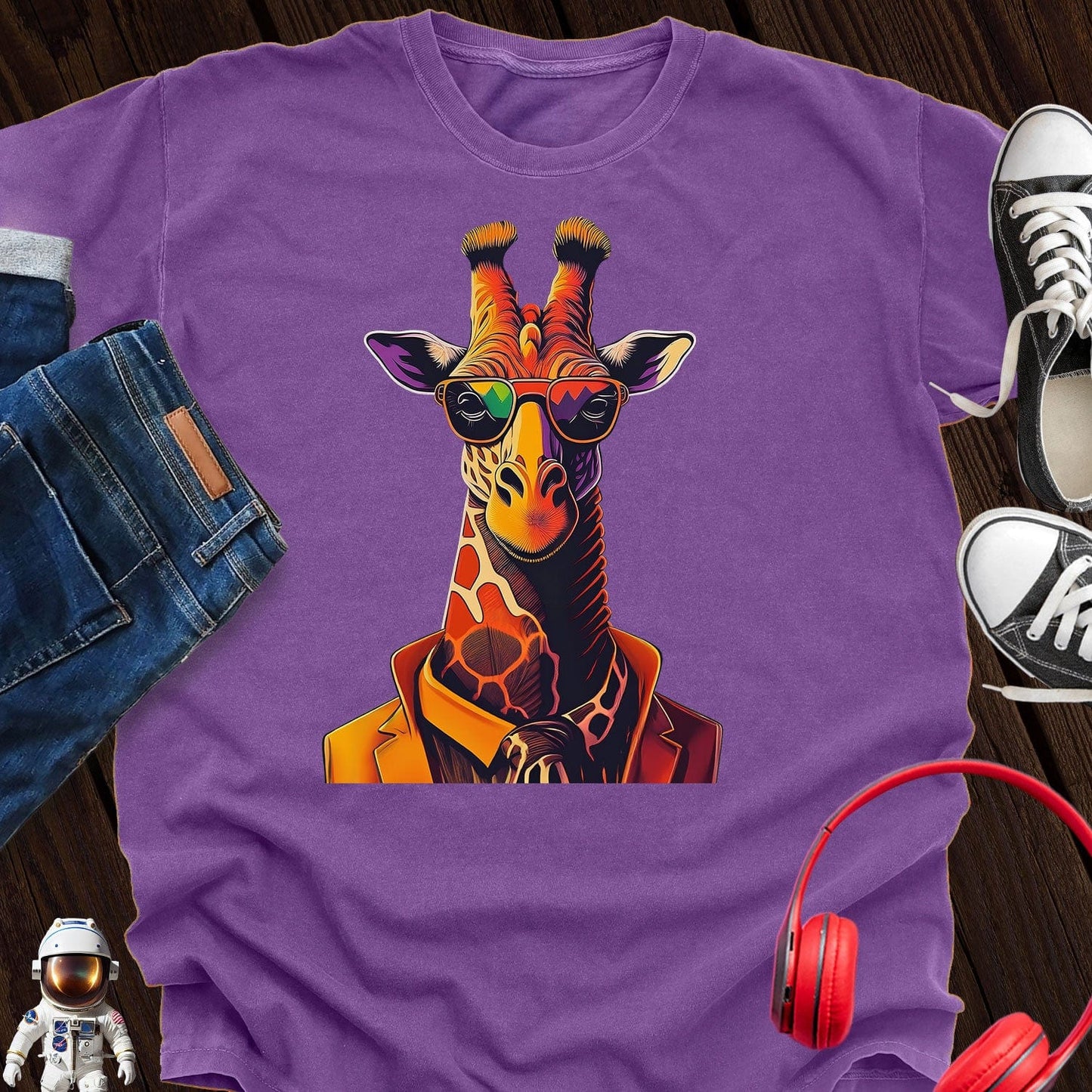 Like I Care Giraffe T-Shirt