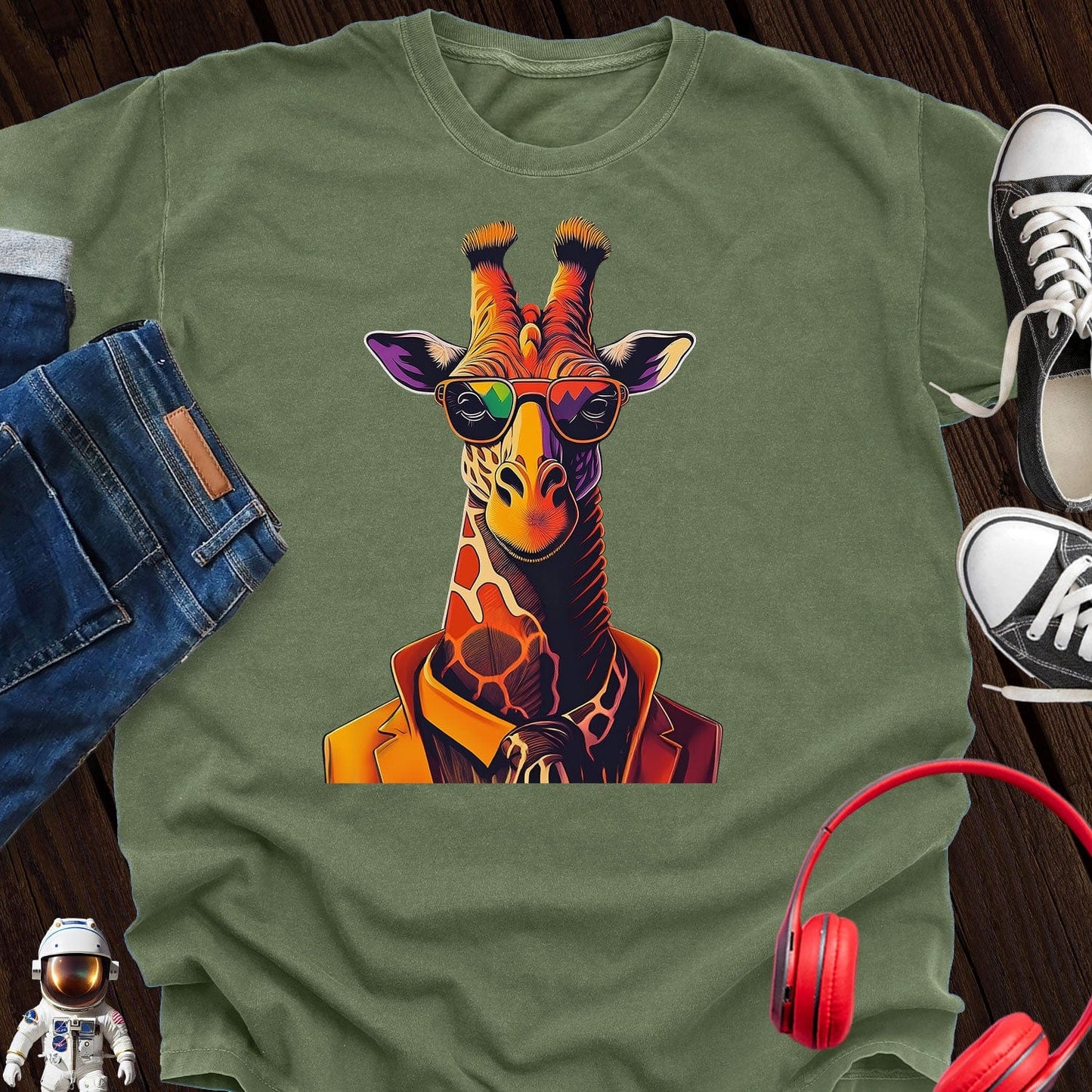 Like I Care Giraffe T-Shirt