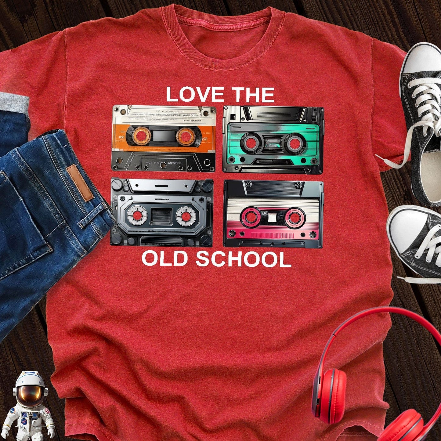 Love The Old School Cassette T-Shirt