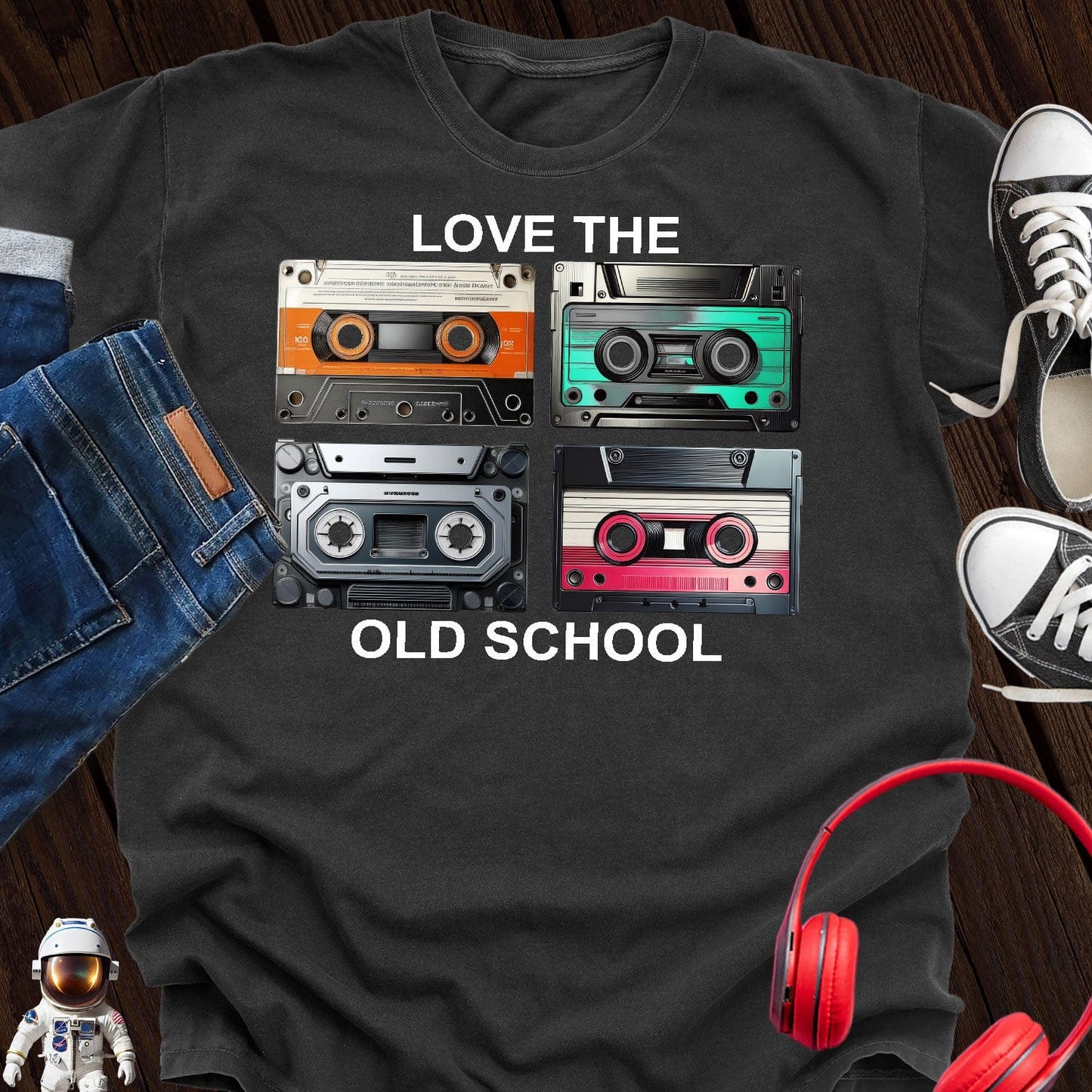 Love The Old School Cassette T-Shirt