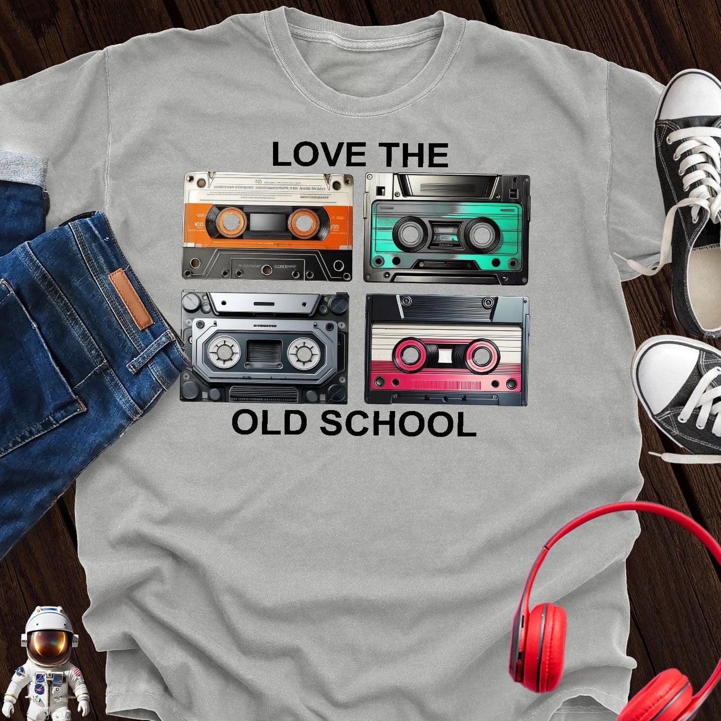 Love The Old School Cassette T-Shirt