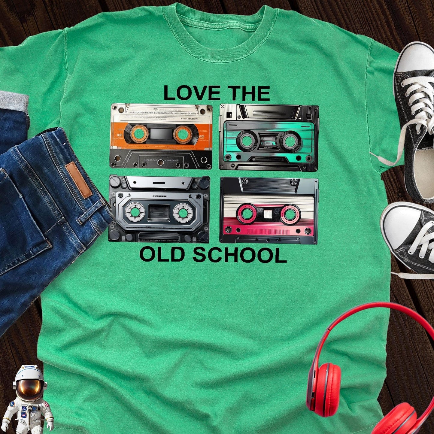 Love The Old School Cassette T-Shirt