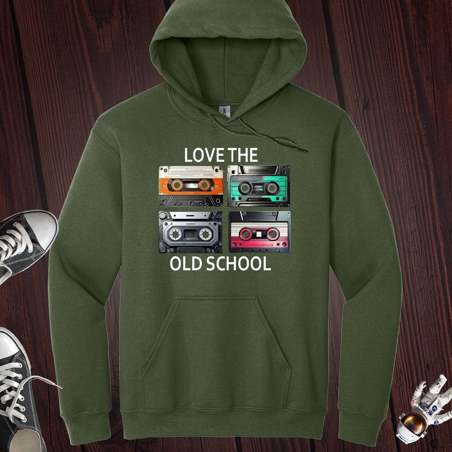 Love The Old School Cassette Hoodie