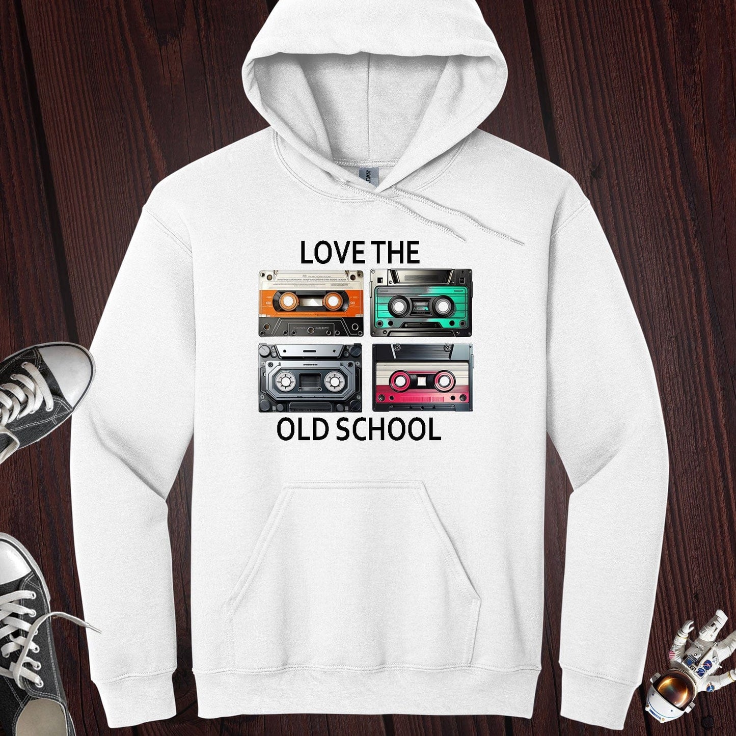 Love The Old School Cassette Hoodie