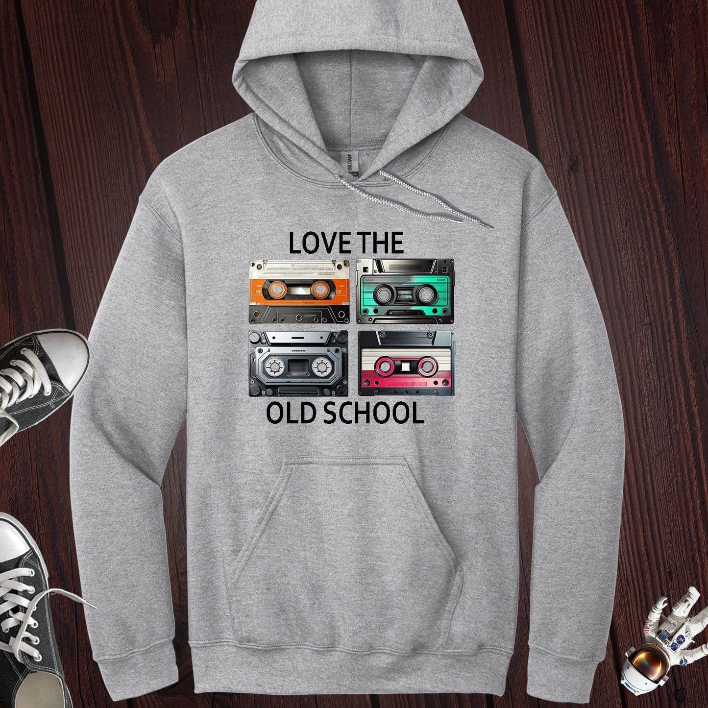 Love The Old School Cassette Hoodie