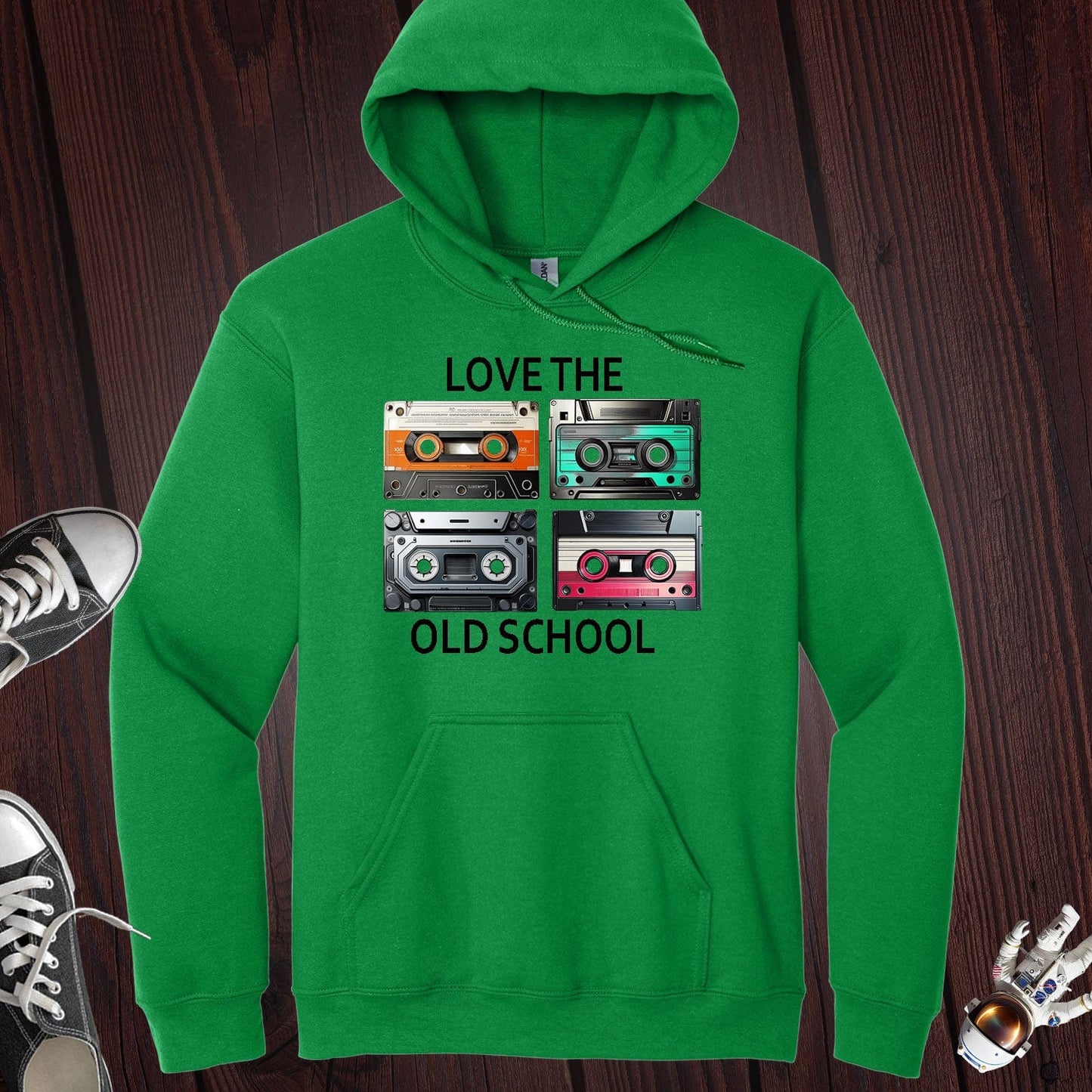 Love The Old School Cassette Hoodie