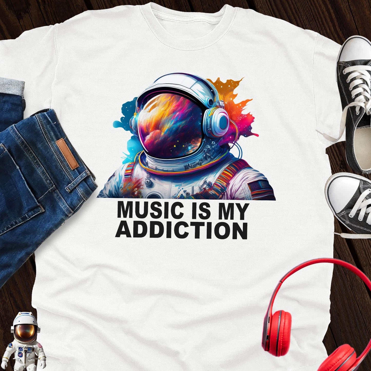 Music is My Addiction T-Shirt