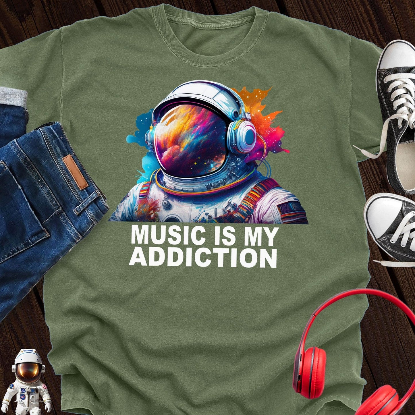 Music is My Addiction T-Shirt